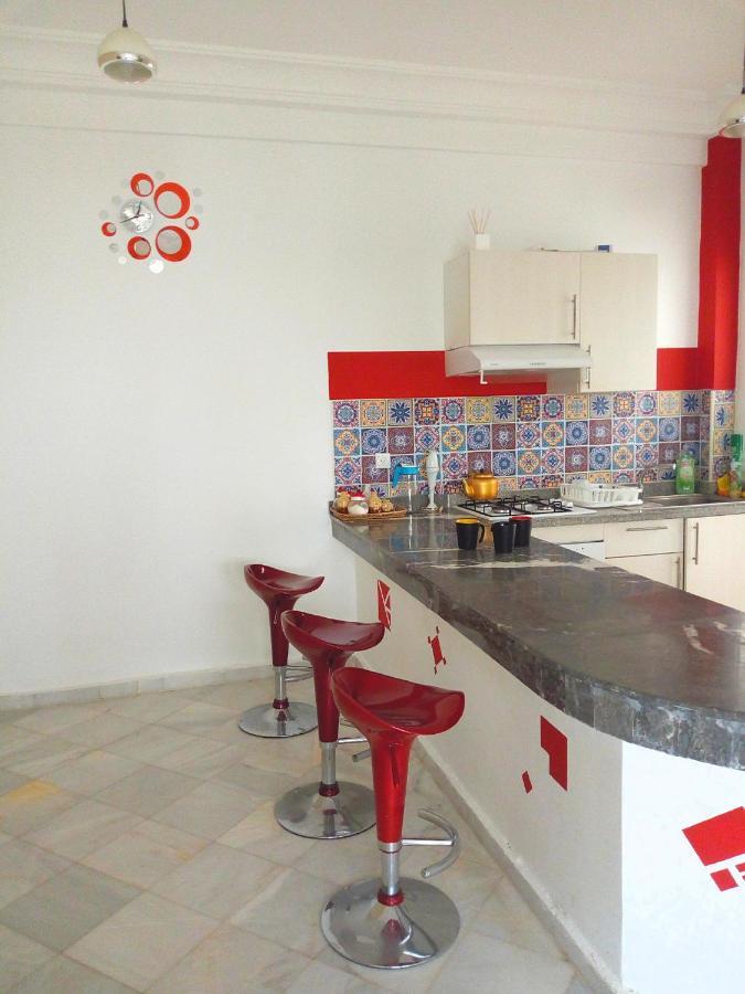 Chic Appart Vue Sur Piscine Танжер Экстерьер фото